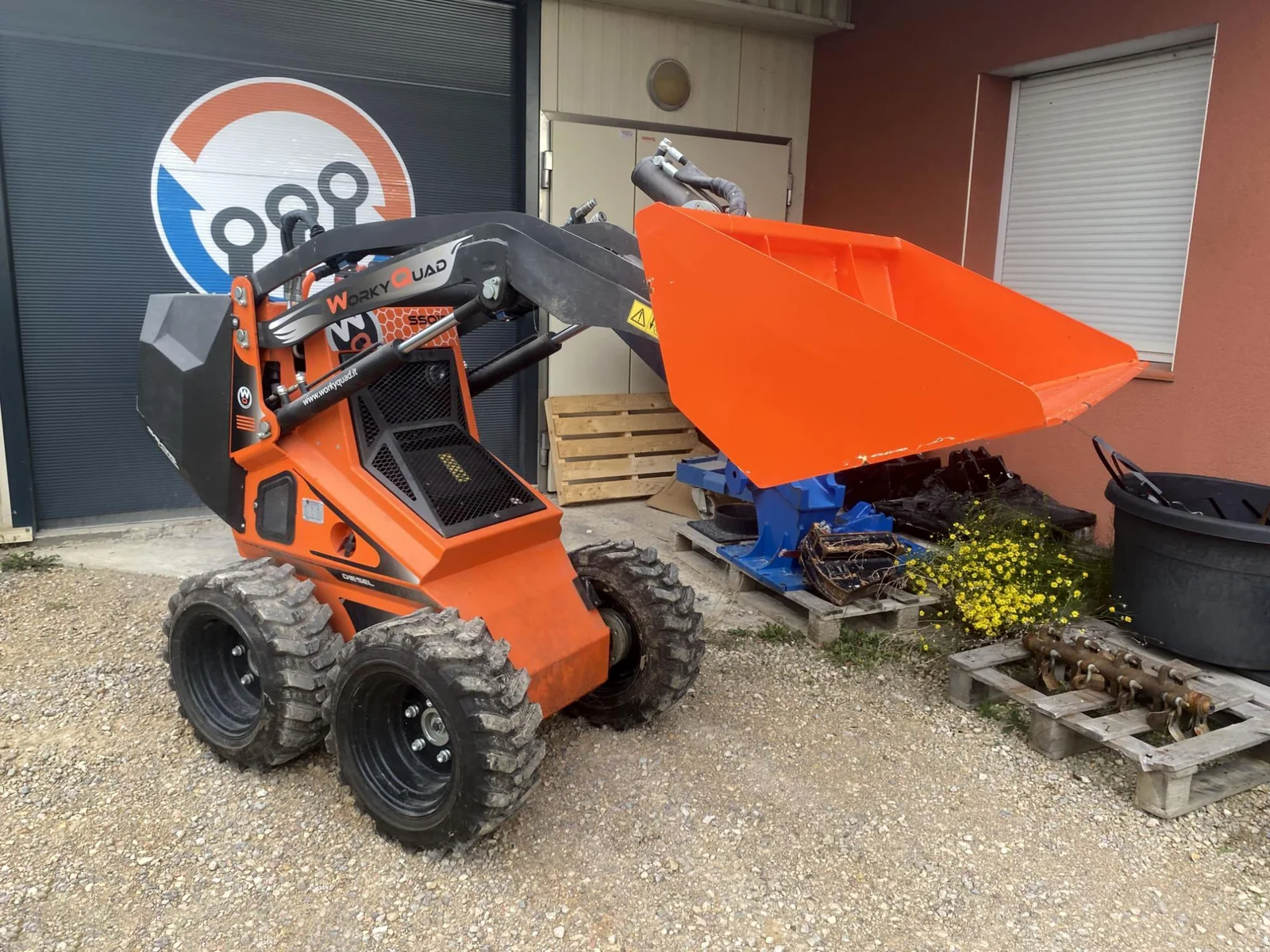 Porte-outils Worky Quad SSQ15D – 2022 – Matériel de démonstration (48 h)