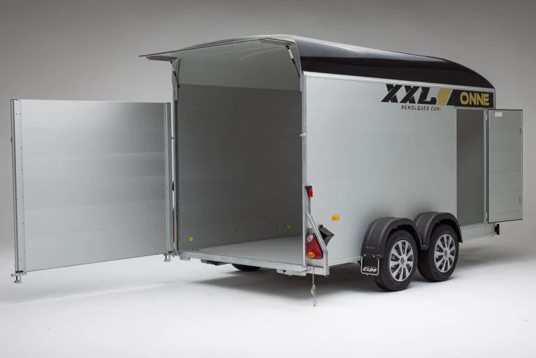 Remorque fermée aluminium & fibre CUNI ONNE XXL – Charge 2