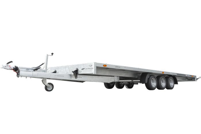 Dépanneuse UNITRAILER UNIPLAT 600/3 S à trois essieux 600×215 3500 KG – Charge 1